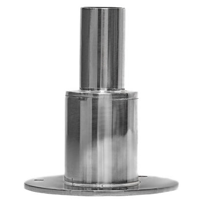 RP12 Thru Hull Exhaust Skin 24mm Stainless Steel Diesel Heater Exhaust Pipe for 24mm Tube Pipe Socket Hardware Diesel Heater Thru Hull Exhaust Skin Fitting (Straight Thru Hull Exhaust Skin 24cm)