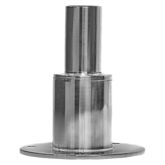 RP12 Thru Hull Exhaust Skin 24mm Stainless Steel Diesel Heater Exhaust Pipe for 24mm Tube Pipe Socket Hardware Diesel Heater Thru Hull Exhaust Skin Fitting (Straight Thru Hull Exhaust Skin 24cm)