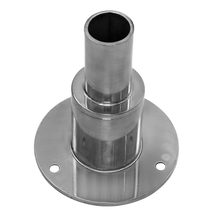 RP12 Thru Hull Exhaust Skin 24mm Stainless Steel Diesel Heater Exhaust Pipe for 24mm Tube Pipe Socket Hardware Diesel Heater Thru Hull Exhaust Skin Fitting (Straight Thru Hull Exhaust Skin 24cm)