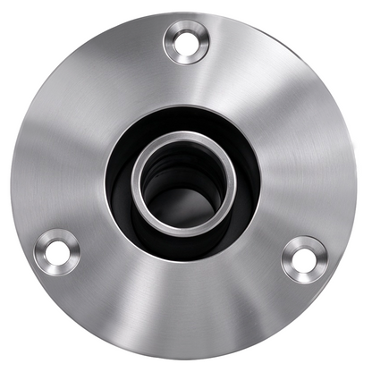 RP13 Stainless Steel 316 Thru Hull Exhaust Skin , Fitting 24mm/9.44inch Tube Pipe Socket Hardware, for Diesel Parking Heaters Exhaust System (Bend Thru Hull Exhaust Skin 24mm)