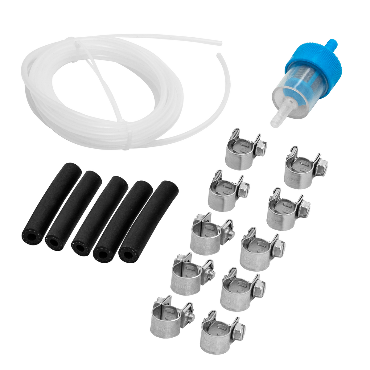 HKI Complete Fuel Line Hose Kit with Fuel Filter For Diesel Heater Webasto