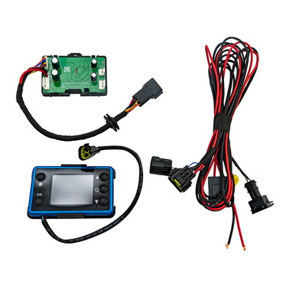 A2013BULE-CTL01 Smart Diesel Heater Switch Intelligent LCD Control Panel + Smart Mainboard+wiring harness