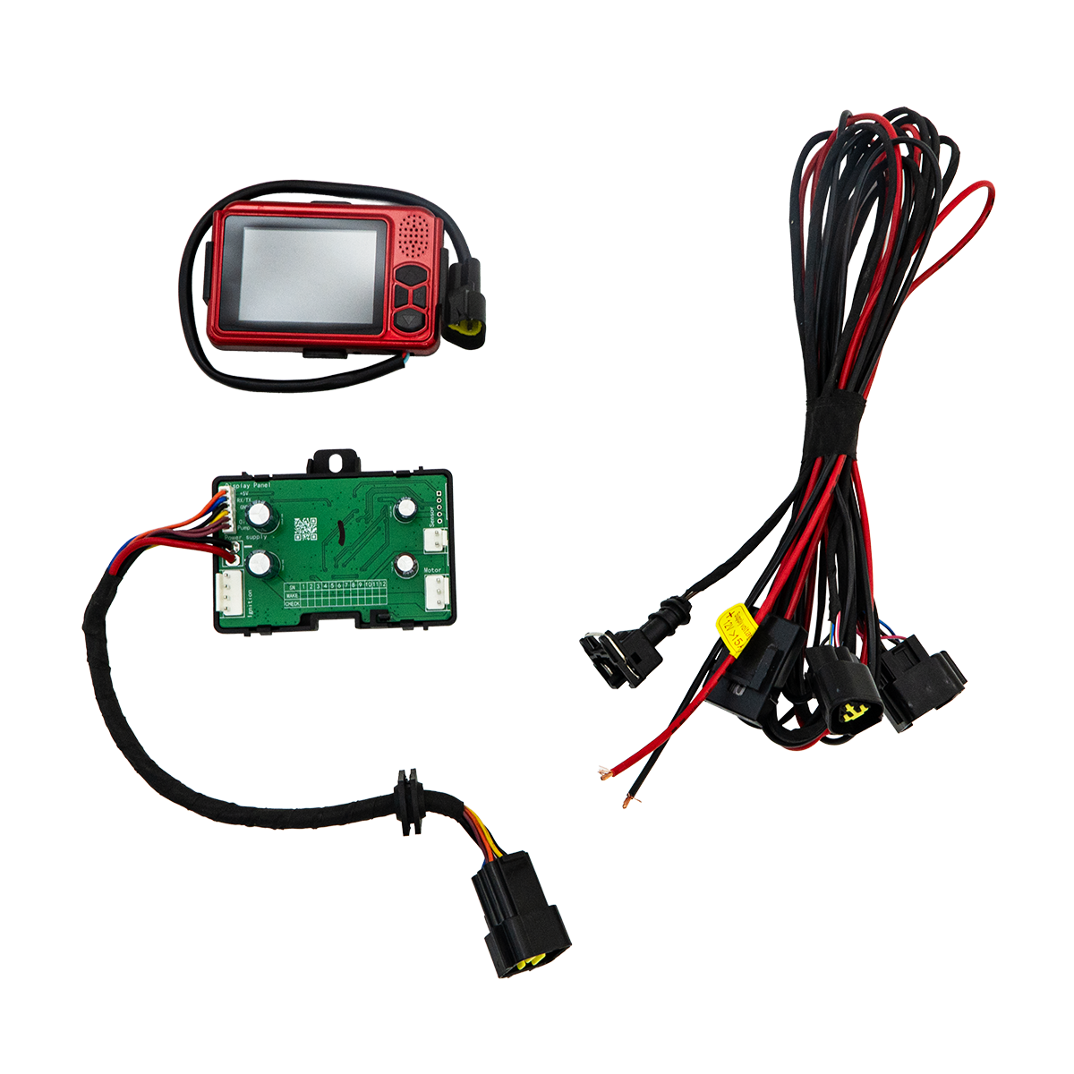 A2171-CTL03 LCD Display Car Air Diesel Heater Control Board Switch & Wiring Harness 12V And 24V Diesel Applications For Car, Trucks, VAN