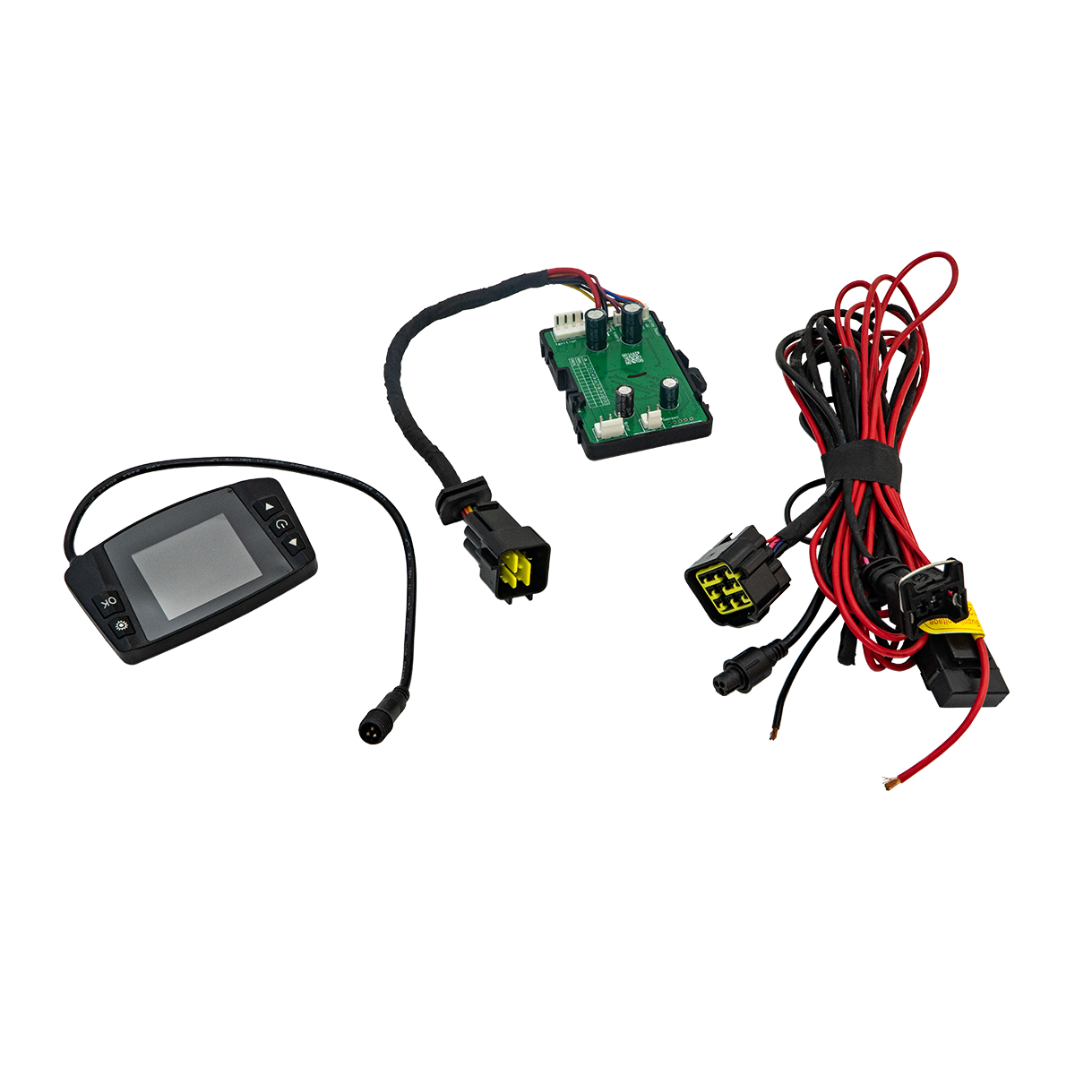 A2173-CTL04 LCD Display Car Air Diesel Heater Control Board Switch & Wiring Harness 12V And 24V Diesel Applications For Car, Trucks, VAN
