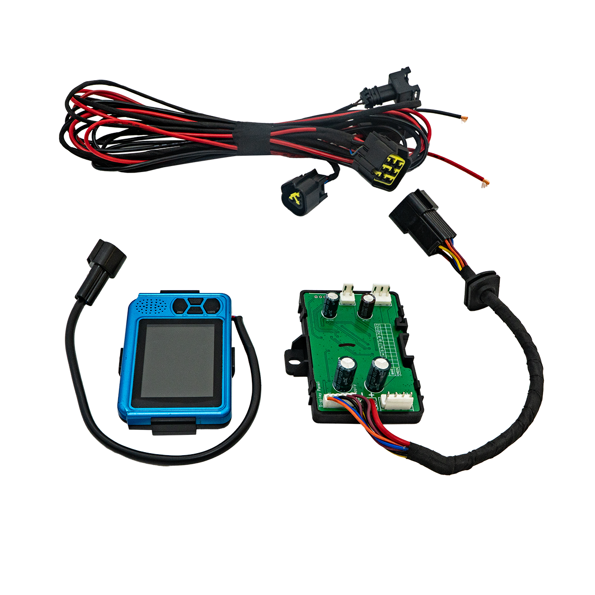 A2172-CTL07 LCD Display Car Air Diesel Heater Control Board Switch & Wiring Harness 12V And 24V Diesel Applications For Car, Trucks, VAN