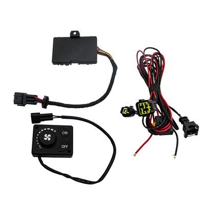 A2015-CTL08 12V/24V Car Parking Heater Controller, Climate Control Panel Knob Switch for Car Truck Diesel Heater