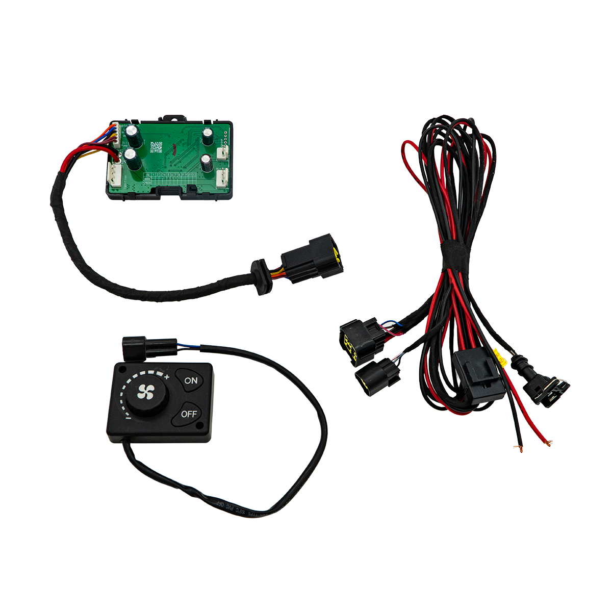 A2015-CTL08 12V/24V Car Parking Heater Controller, Climate Control Panel Knob Switch for Car Truck Diesel Heater