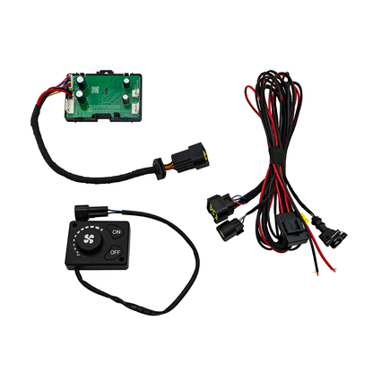 A2015-CTL08 12V/24V Car Parking Heater Controller, Climate Control Panel Knob Switch for Car Truck Diesel Heater