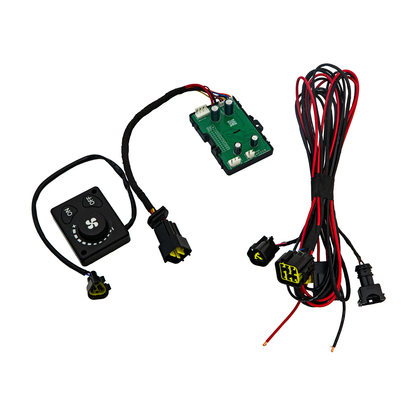 A2015-CTL08 12V/24V Car Parking Heater Controller, Climate Control Panel Knob Switch for Car Truck Diesel Heater