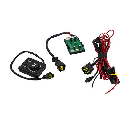 A2015-CTL08 12V/24V Car Parking Heater Controller, Climate Control Panel Knob Switch for Car Truck Diesel Heater