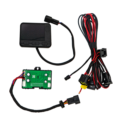 A2320BLACK-CTL09 Voice Digital  Car Air Diesel Heater Control Board Switch & Wiring Harness 12V And 24V Diesel Applications For Car, Trucks, VAN