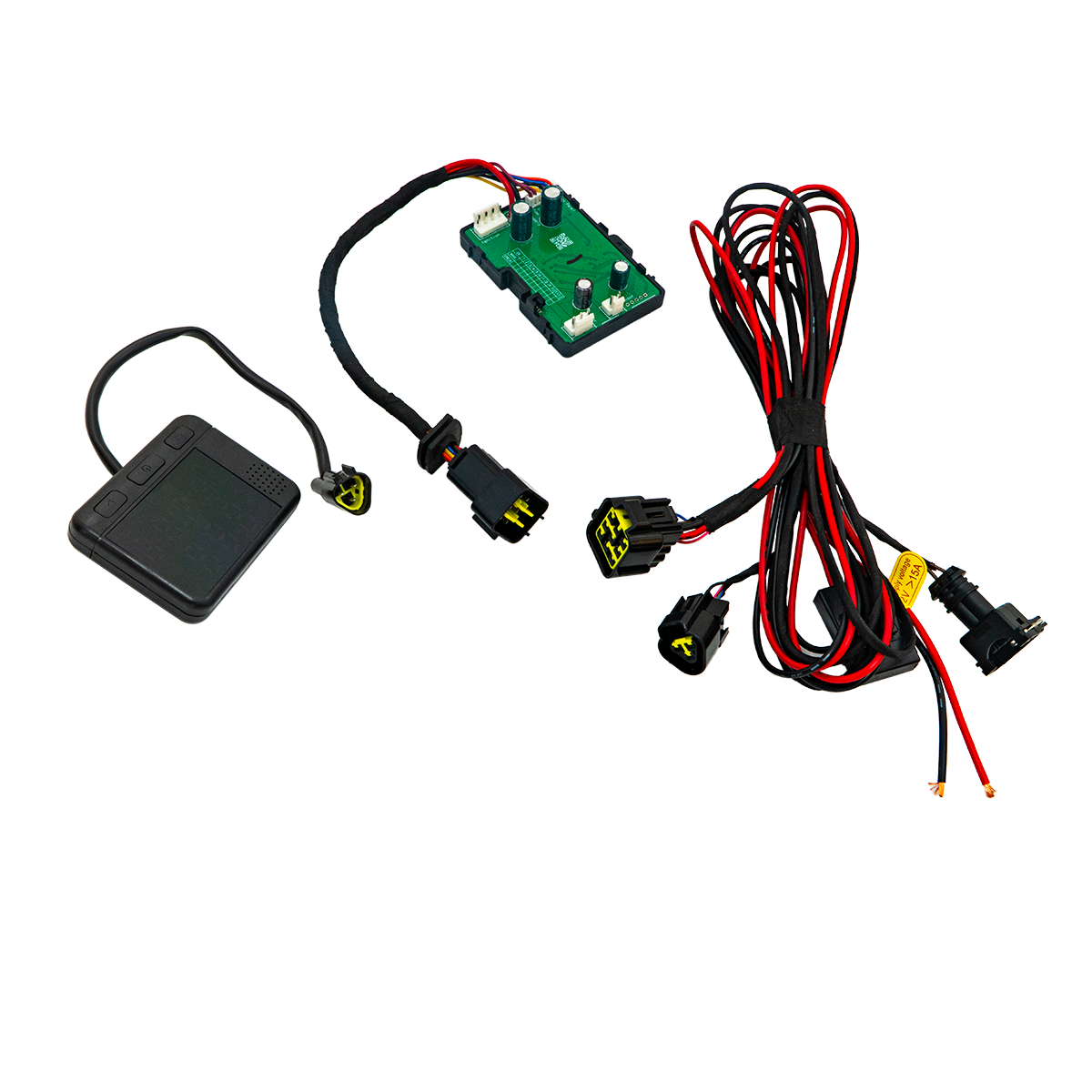 A2320BLACK-CTL09 Voice Digital  Car Air Diesel Heater Control Board Switch & Wiring Harness 12V And 24V Diesel Applications For Car, Trucks, VAN