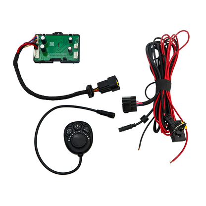 A2015J-CTL10 12V/24V Car Parking Heater Controller, Climate Control Panel Knob Switch for Car Truck Diesel Heater