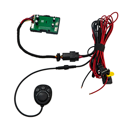 A2015J-CTL10 12V/24V Car Parking Heater Controller, Climate Control Panel Knob Switch for Car Truck Diesel Heater