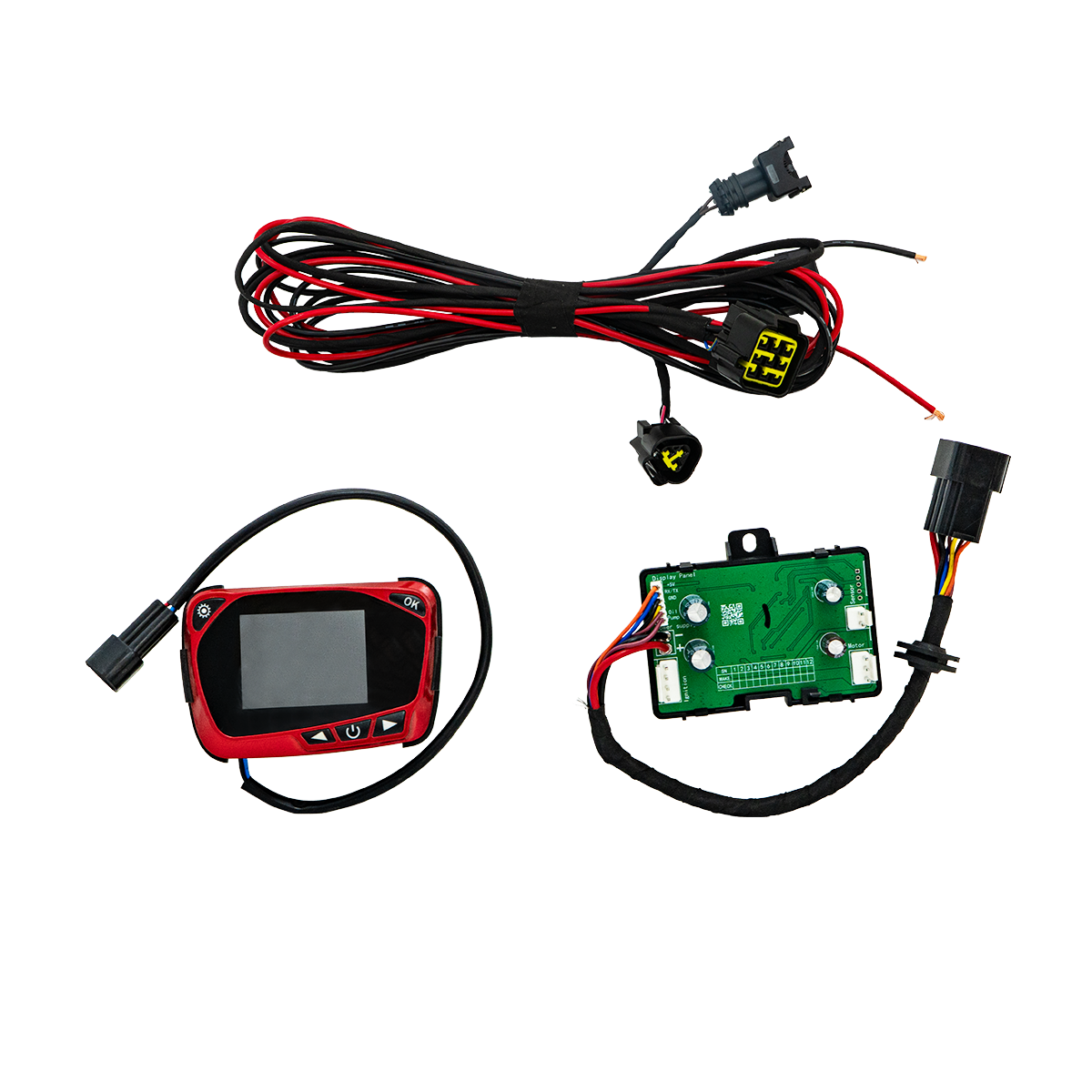 A2018R-CTL12 LCD Display Car Air Diesel Heater Control Board Switch & Wiring Harness 12V And 24V Diesel Applications For Car, Trucks, VAN