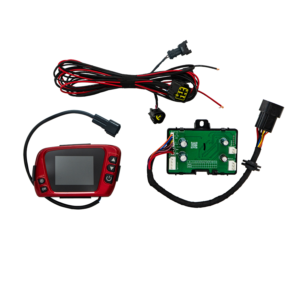 A2018G-CTL13 LCD Display Car Air Diesel Heater Control Board Switch & Wiring Harness 12V And 24V Diesel Applications For Car, Trucks, VAN