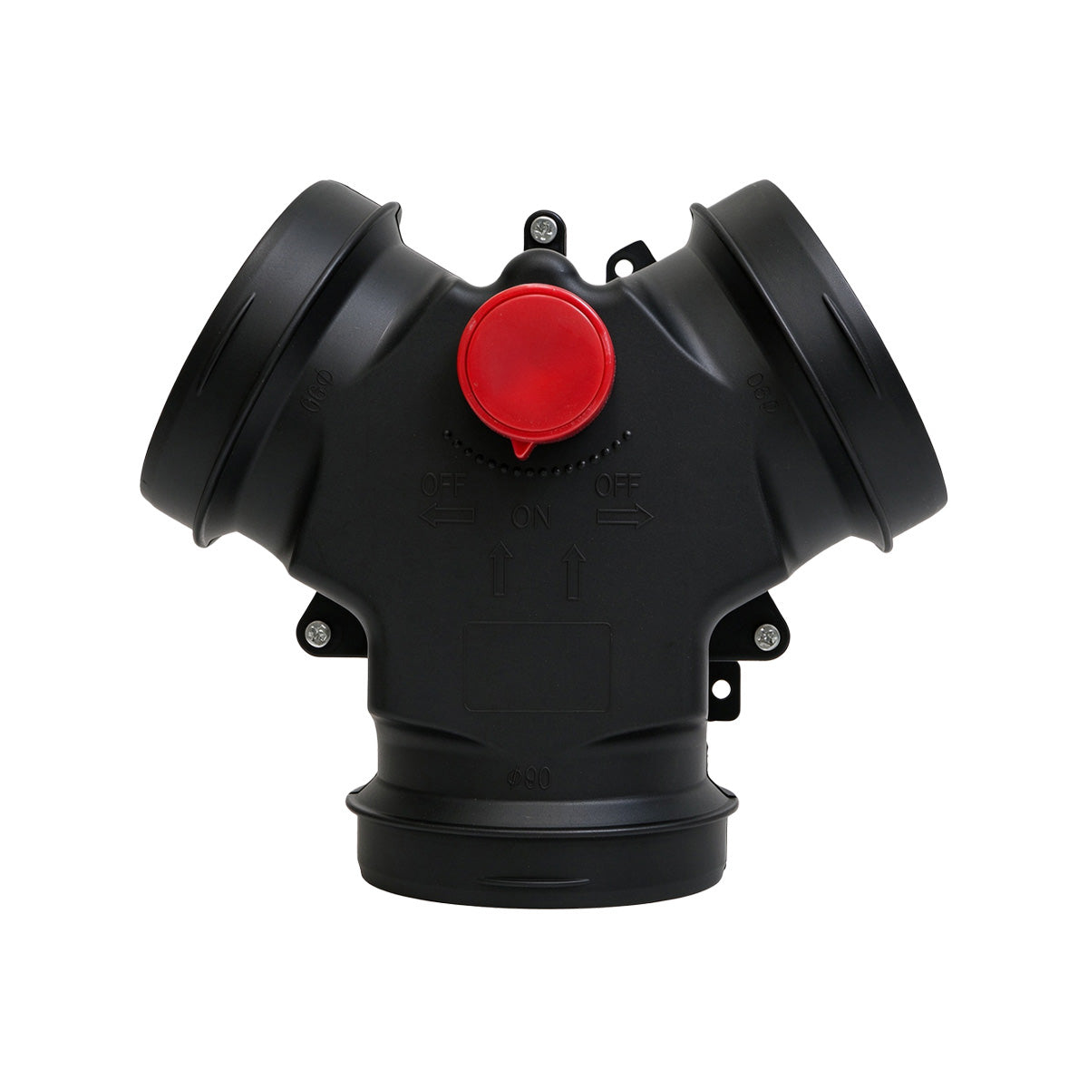 RP31/RP32/RP33 Vavle Flap Adjustable Air Diesel Heater Vent Ducting Branch Splitter Exhaust Pipe Joiner Connector