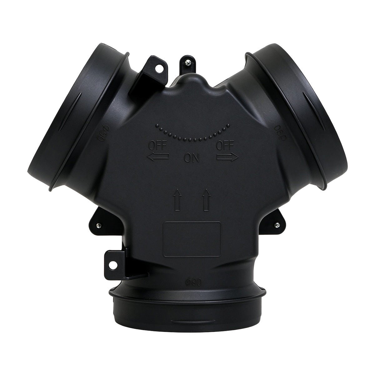 RP31/RP32/RP33 Vavle Flap Adjustable Air Diesel Heater Vent Ducting Branch Splitter Exhaust Pipe Joiner Connector