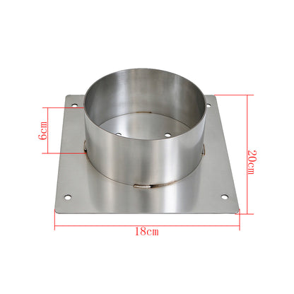 Parking Heater Exhaust Pipe Stainless Steel Car Air Diesel Heater Base Mounting Plate Bracket