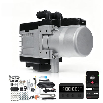 5KW  GSM 4G Control Water Parking Heater 12V Diesel/Gasoline, Engine Preheater