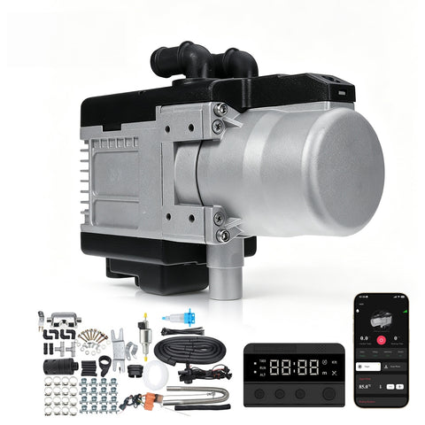 5KW  GSM 4G Control Water Parking Heater 12V Diesel/Gasoline, Engine Preheater