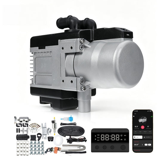 5KW  GSM 4G Control Water Parking Heater 12V Diesel/Gasoline, Engine Preheater